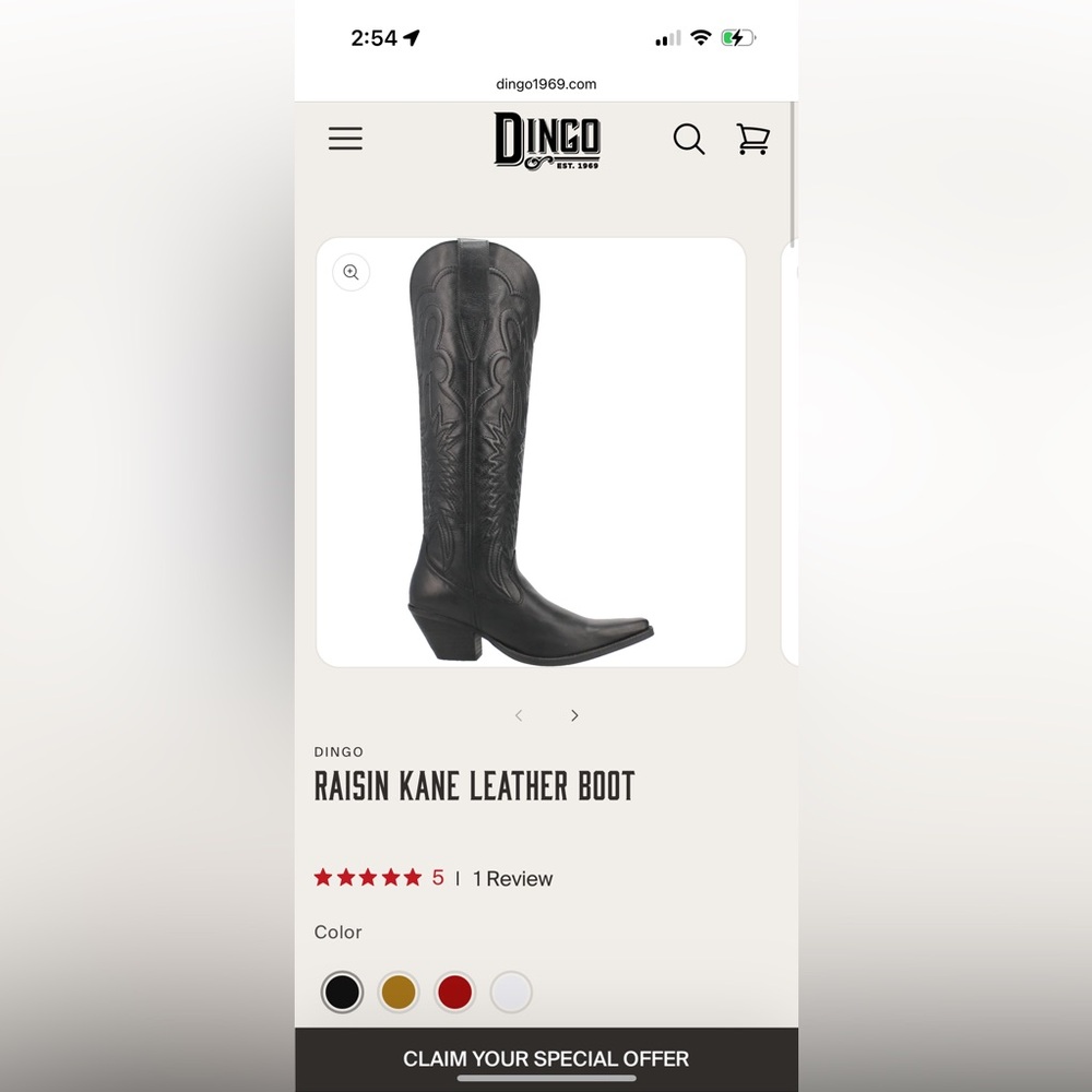 Dingo Cowboy Boot